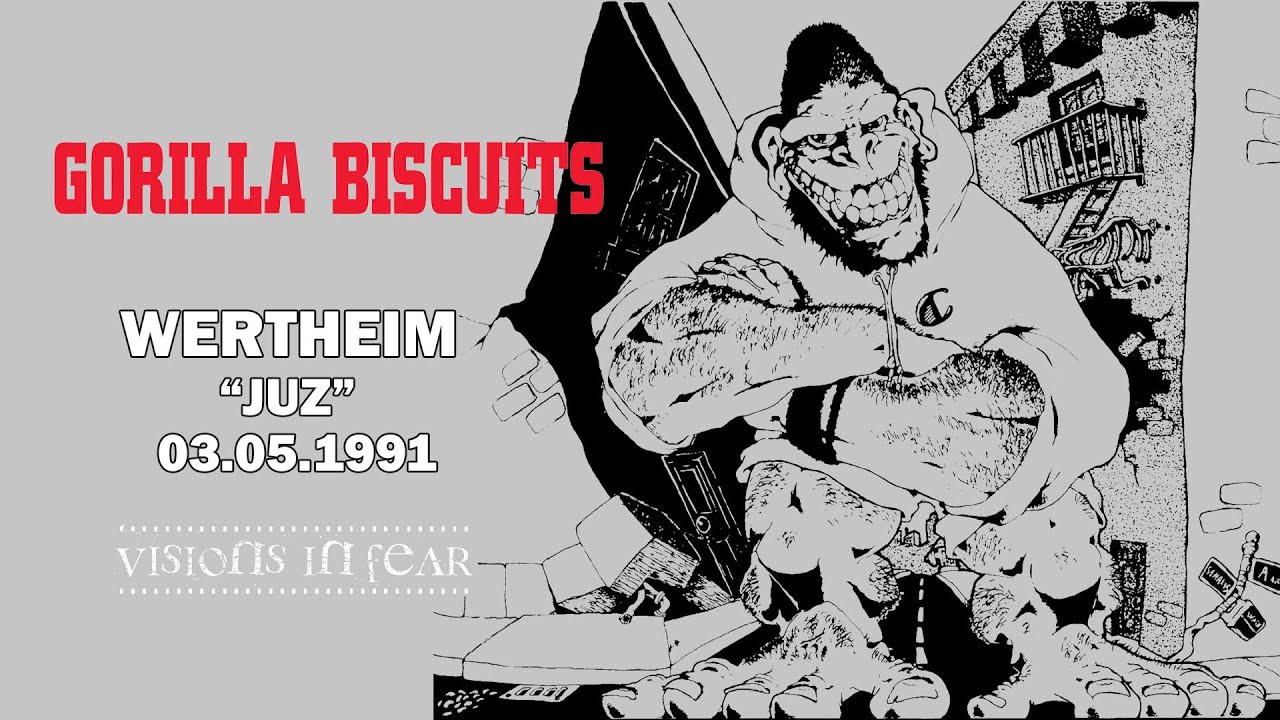 Gorilla Biscuits - Wertheim "JUZ" 03.05.1991 (full show)