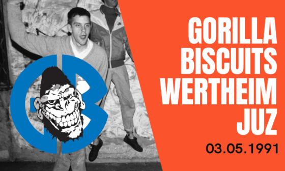 Video: Gorilla Biscuits - Wertheim "JUZ" 03.05.1991 (full show) 97